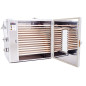 14 shelves Pollen dryer and warming cabinet - Stainless steal, Wooden frame shelves