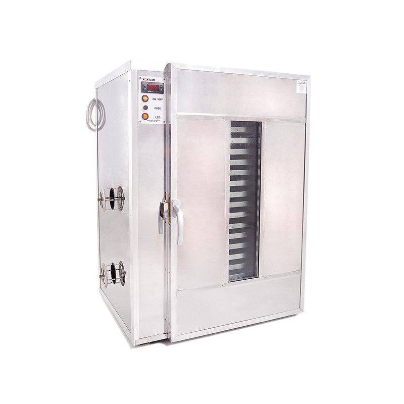 Stainless Steel - 20 shelves Pollen dryer and warming cabinet