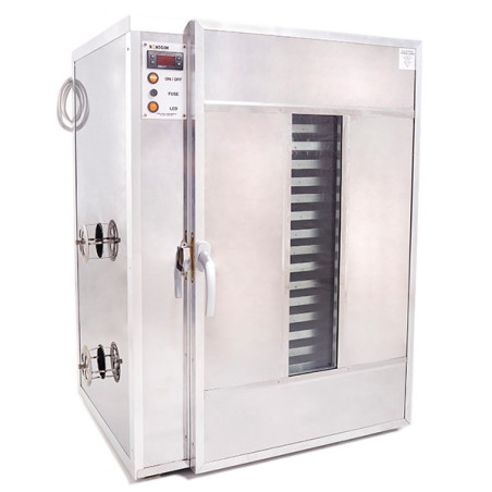 20 shelves Pollen dryer and warming cabinet - Stainless steel