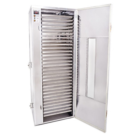 5 shelves Pollen dryer and warming cabinet - Stainless steel