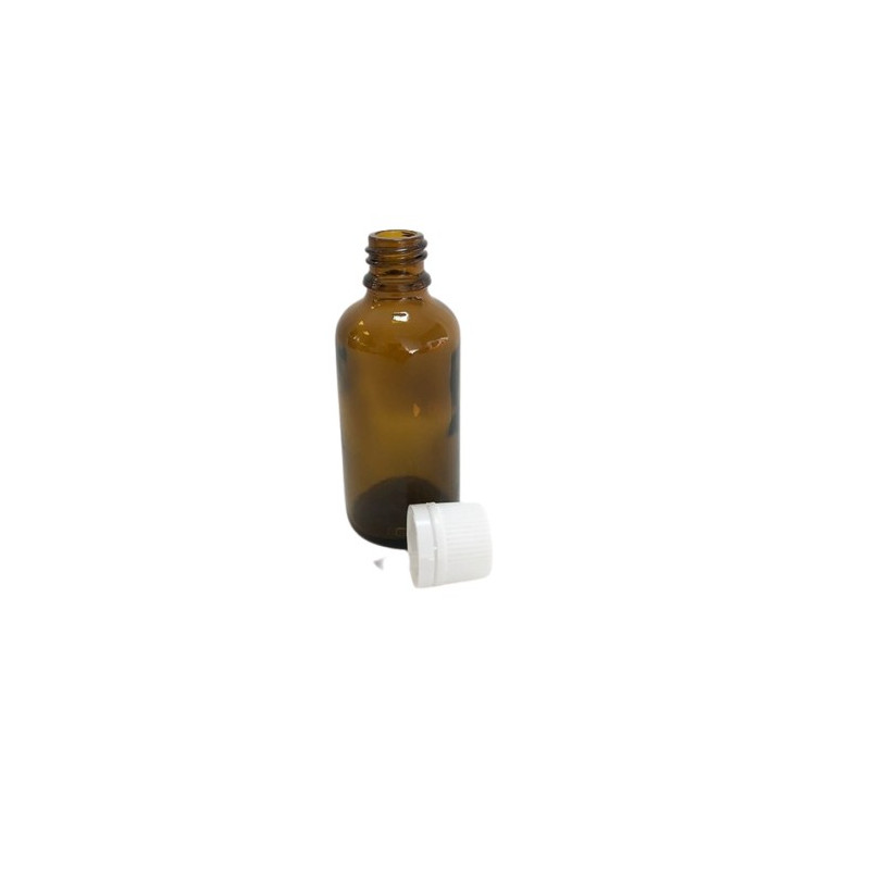 Bote cuentagotas de vidrio ámbar para propóleo/jalea - 30 ml