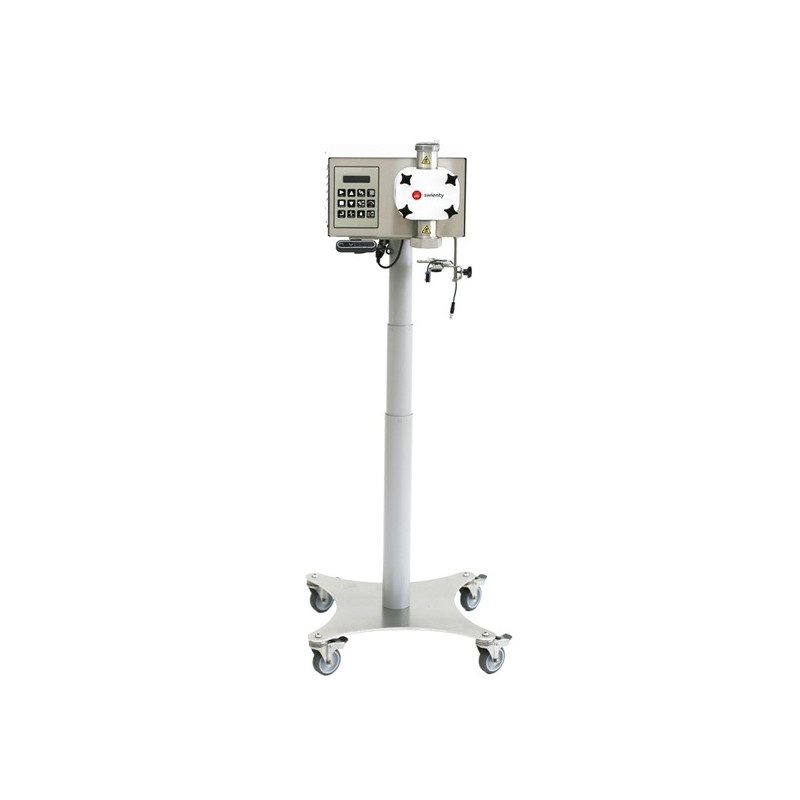 Floor stand for DAM 2000+ electrically adjustable