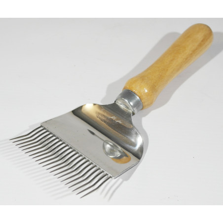 Uncapping fork (25 stainless steel needles)