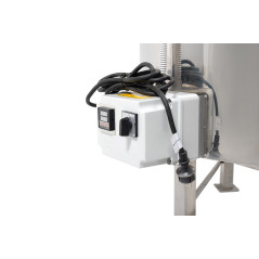 Heated Honey tank 500 l  - integrated stand, double jacket