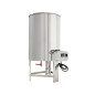 Heated Honey tank 100 l - integrated stand, double jacket