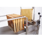 Semi - automatic uncapper, incl.table for empty frames 1m long, hot water heating system