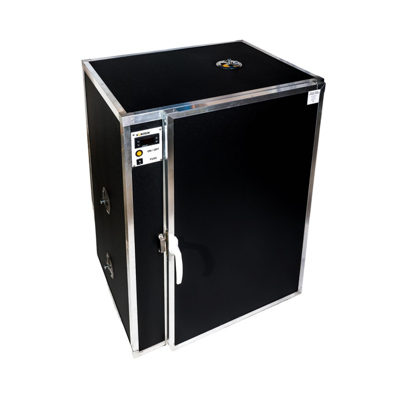 Warming Cabinet - Black Jet: 1 Bucket 45 Kg, 50 Jars, 1 Stainless Steel Shelf