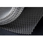 Aluminium expanded metal mesh, width 420 mm, thickens 0.8 mm