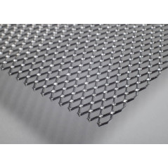 Aluminium Expanded Metal Mesh, Width  370 mm,Thickness  0.8 mm Roll 1 M