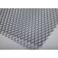 Galvanized Expanded Metal Mesh, Width 420 mm, Thickness 0.5 mm Roll 1 M