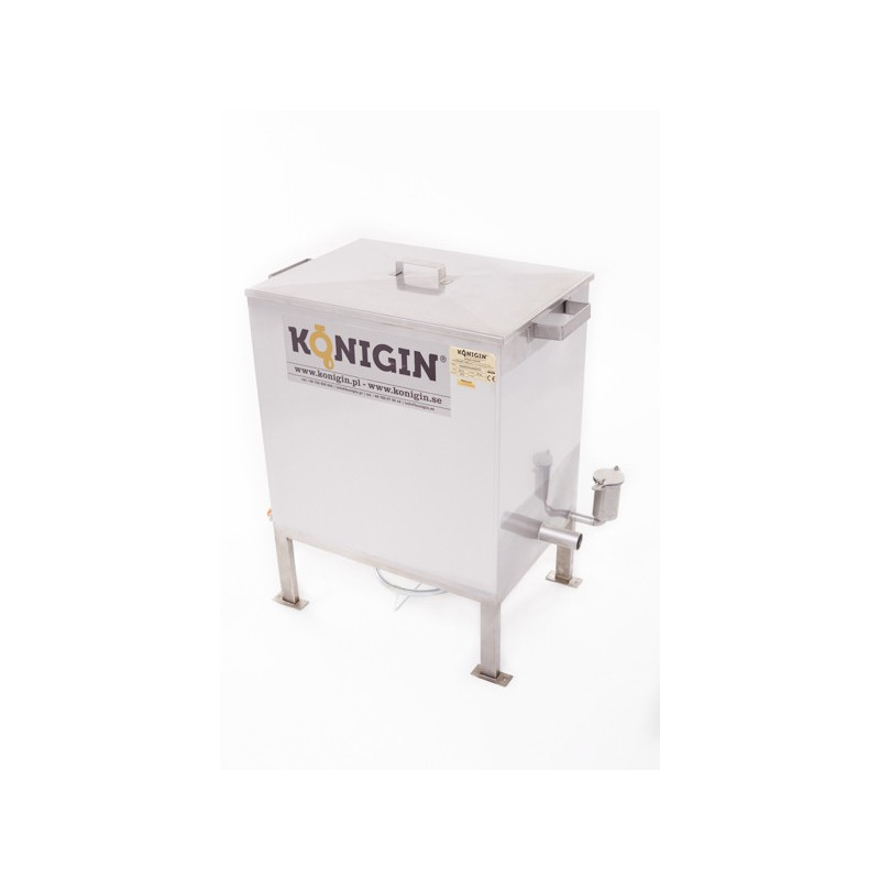 Steam wax melter-gas