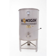 Heated Honey tank 150 l - integrated stand, double jacket